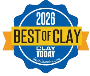 Best of Clay 2026 Finalist badge from Clay Today