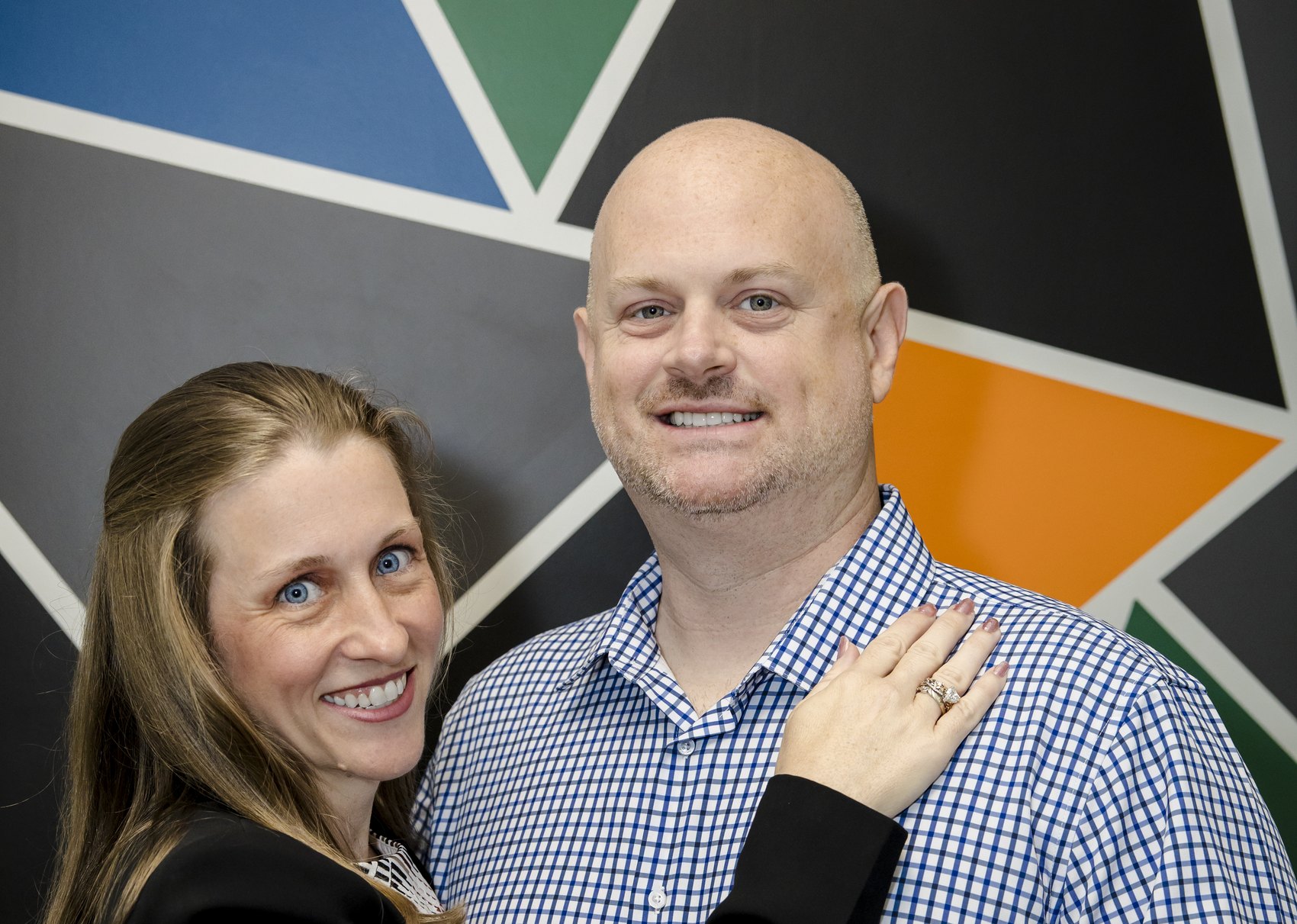 Brittany and Mark Ferguson, the husband-and-wife team behind PB&J Strategic Accounting